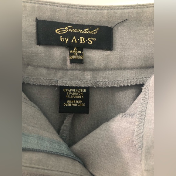 GUC Essentials by ABS Gray Women’s Capri Size 8 - Picture 7 of 7